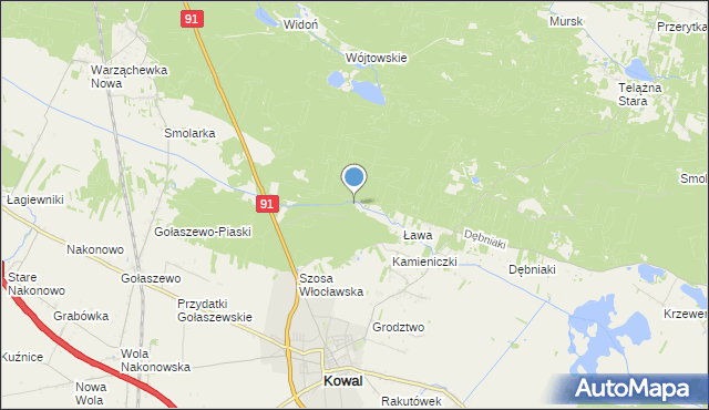 mapa Leśniczówka Przyborowo, Leśniczówka Przyborowo na mapie Targeo